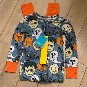 NWT Posh Peanut Halloween Kids Pajama 3t